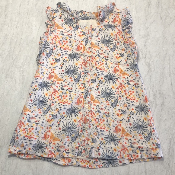 BabyGap 4T Cotton Floral Summer Dress - Picture 2 of 9